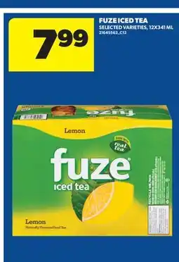 Real Canadian Superstore FUZE ICED TEA offer