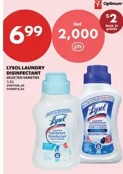 Real Canadian Superstore LYSOL LAUNDRY DISINFECTANT offer