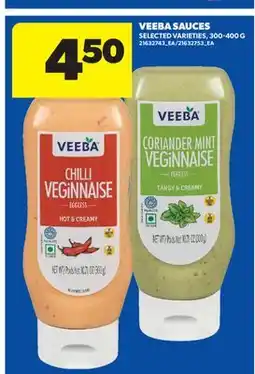 Real Canadian Superstore VEEBA SAUCES offer