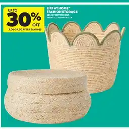 Real Canadian Superstore LIFE AT HOME FASHION STORAGE offer