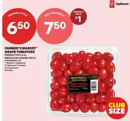 Real Canadian Superstore FARMER'S MARKET GRAPE TOMATOES offer