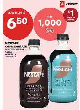 Real Canadian Superstore NESCAFÉ CONCENTRATE offer