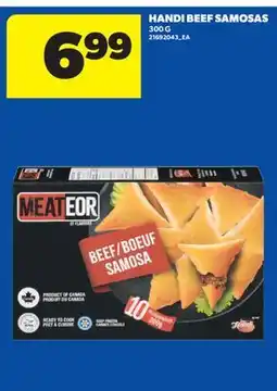 Real Canadian Superstore HANDI BEEF SAMOSAS offer