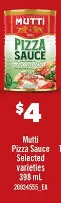 Real Canadian Superstore MUTTI PIZZA SAUCE offer