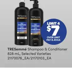 Real Canadian Superstore TRESEMMÉ SHAMPOO & CONDITIONER offer