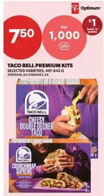 Real Canadian Superstore TACO BELL PREMIUM KITS offer