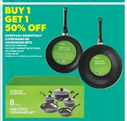Real Canadian Superstore EVERYDAY ESSENTIALS COOKWARE OR COOKWARE SETS offer