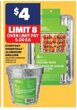Real Canadian Superstore EVERYDAY ESSENTIALS ALUMINUM GRILLING offer