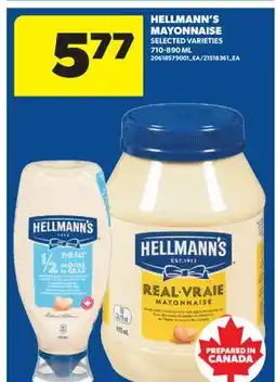 Real Canadian Superstore HELLMANN'S MAYONNAISE offer