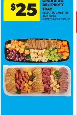 Real Canadian Superstore GRAB & GO DELI PARTY TRAY offer