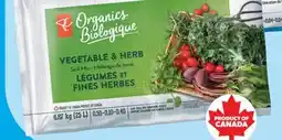Real Canadian Superstore PC ORGANICS VEGETABLE & HERB MIX offer