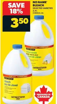 Real Canadian Superstore NO NAME BLEACH offer