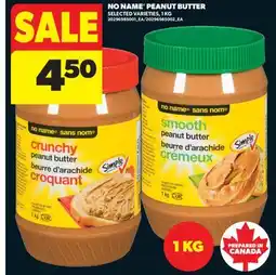 Real Canadian Superstore NO NAME PEANUT BUTTER offer
