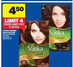 Real Canadian Superstore VATIKA HENNA HAIR COLOUR offer