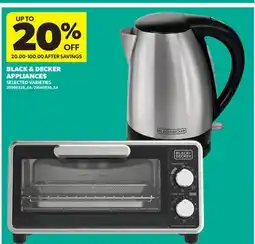 Real Canadian Superstore BLACK & DECKER APPLIANCES offer
