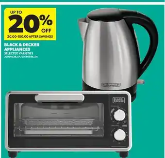 Real Canadian Superstore BLACK & DECKER APPLIANCES offer