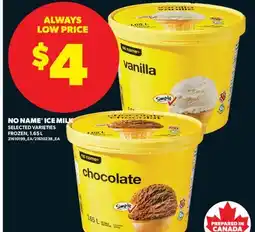 Real Canadian Superstore NO NAME ICE MILK offer