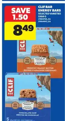 Real Canadian Superstore CLIF BAR ENERGY BARS offer