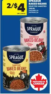 Real Canadian Superstore SPRAGUE BAKED BEANS offer