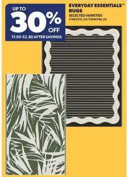 Real Canadian Superstore EVERYDAY ESSENTIALS RUGS offer