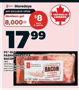 Valu-mart PC OLD FASHIONED STYLE BACON offer