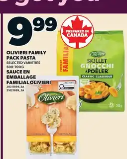 Valu-mart SAUCE EN EMBALLAGE FAMILIAL OLIVIERI offer