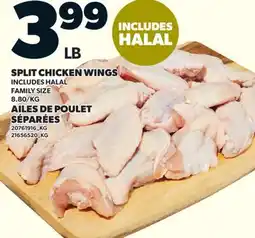 Valu-mart AILES DE POULET SÉPARÉES offer