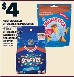 Valu-mart CHOCOLAT EN SACHETS DE CELLOPHANE NESTLÉ offer