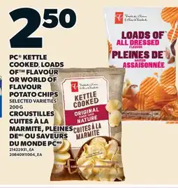Valu-mart CROUSTILLES CUITES À LA MARMITE, PLEINES DE OU SAVEURS DU MONDE PC offer