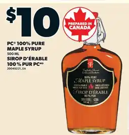 Valu-mart PC 100% PURE MAPLE SYRUP offer