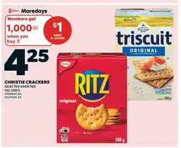 Valu-mart CHRISTIE CRACKERS offer