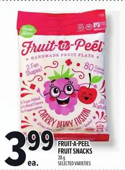 Metro FRUIT-A-PEEL FRUIT SNACKS offer
