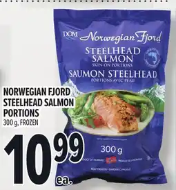 Metro NORWEGIAN FJORD STEELHEAD SALMON PORTIONS offer