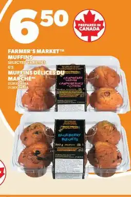 Valu-mart MUFFINS DÉLICES DU MARCHÉMC, 6'S offer