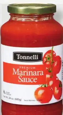 Metro TONNELLI PASTA OR PIZZA SAUCE offer