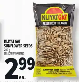 Metro KLIYAT GAT SUNFLOWER SEEDS offer