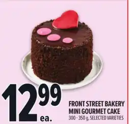 Metro FRONT STREET BAKERY MINI GOURMET CAKE offer