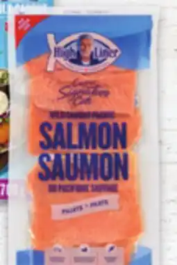 Metro HIGH LINER WILD PACIFIC SALMON PORTIONS OR FAMILY PACKS offer