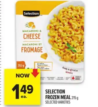 Metro SELECTION FROZEN MEAL offer