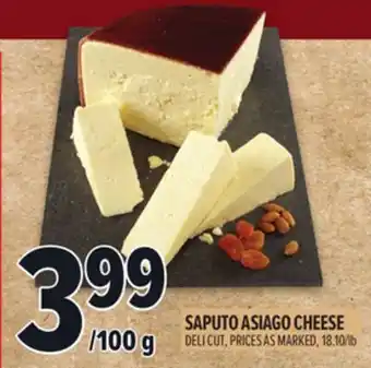 Metro SAPUTO ASIAGO CHEESE offer