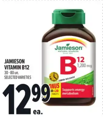 Metro JAMIESON VITAMIN B12 offer