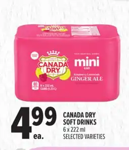 Metro CANADA DRY SOFT DRINKS offer