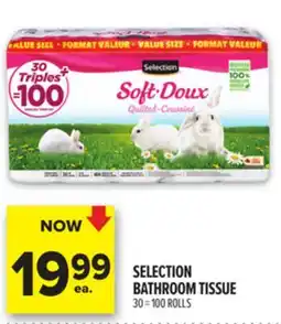 Metro SELECTION BATHROOM TISSUE offer