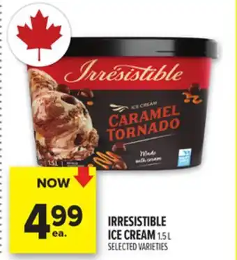 Metro IRRESISTIBLE ICE CREAM offer