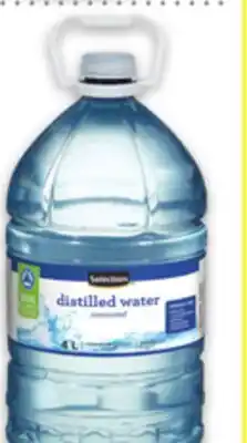 Metro SELECTION SPRING OR DISTILLED WATER offer