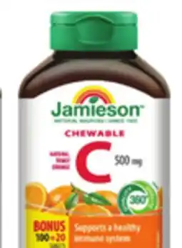 Metro JAMIESON VITAMIN C OR D offer