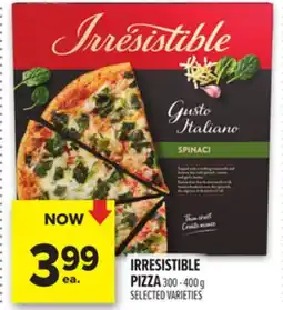 Metro IRRESISTIBLE PIZZA offer