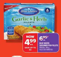 Metro BLUE WATER SEASONED FISH FILLETS offer