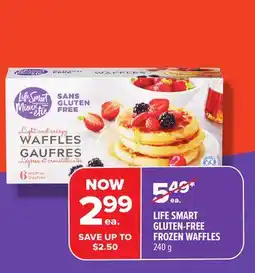 Metro LIFE SMART GLUTEN-FREE FROZEN WAFFLES offer