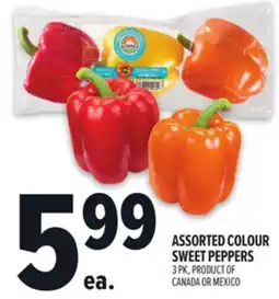 Metro ASSORTED COLOUR SWEET PEPPERS offer